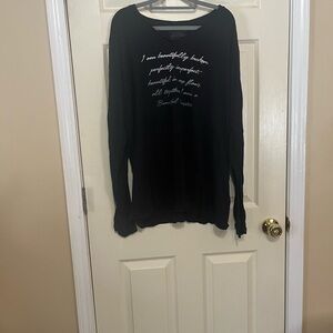 Classic beautiful disaster long sleeve